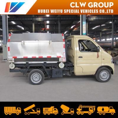 Refuse Collection Transport Hook Lift Dongfeng 3cbm 5cbm Hooklift Garbage Truck