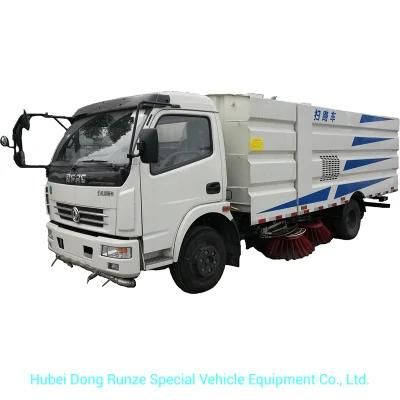 Righ Hand Drive Road Truck Sweeper 5.5m3 Stainless Steel 304