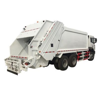 FAW 18 cubic meter garbage compactor truck