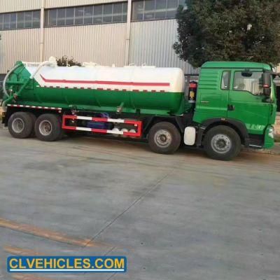 20000L Sewage Suction Vacuum Tanker Truck for Sale