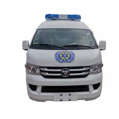 120 ICU Transit Ambulance Series Monitoring Ambulance Complete Stretchers Diversified Seat Defibrillator and Electrocardiograph