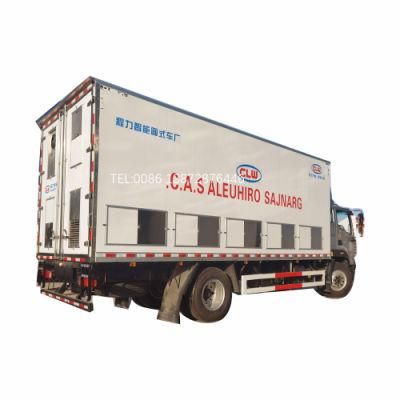 Foton Dongfeng HOWO Isuzu 4X2 Baby Chick Transport Truck with Refrigerated Unit
