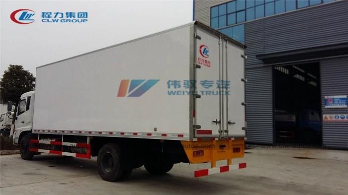 Dongfeng 4X2 Refrigerated Cargo Van Truck for Seafood 5-10t Freezer Cooling Refrigerator Truck