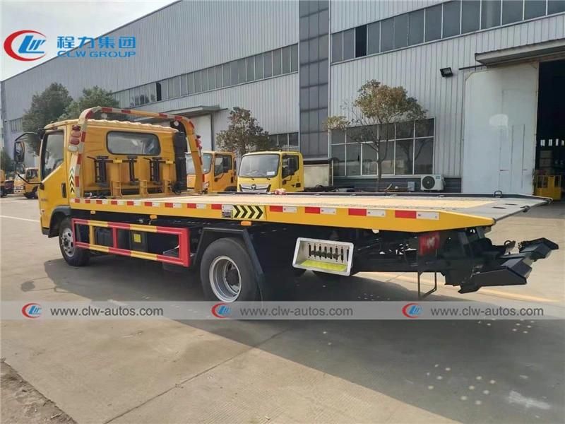 Foton Forland 3tons 5tons Small Wrecker Truck Flatbed Towing Truck for Road Recovery