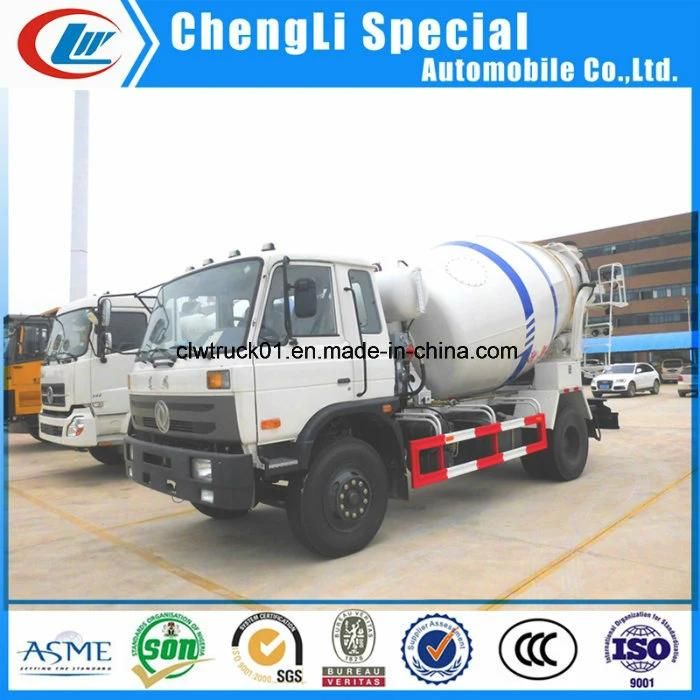 Construction Equipment Concrete Transit Mixer Mini Cement Mixing Truck