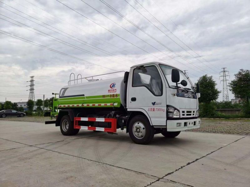 Isu-Zu 4K 4*2 5000L Water Tank Truck or Sale