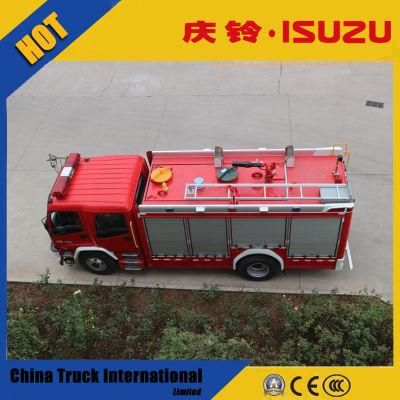 Japanese Brand Isuzu Double Row Cab 4*2 241HP 4 Cubic Meter Water Foam Fie Vehicle