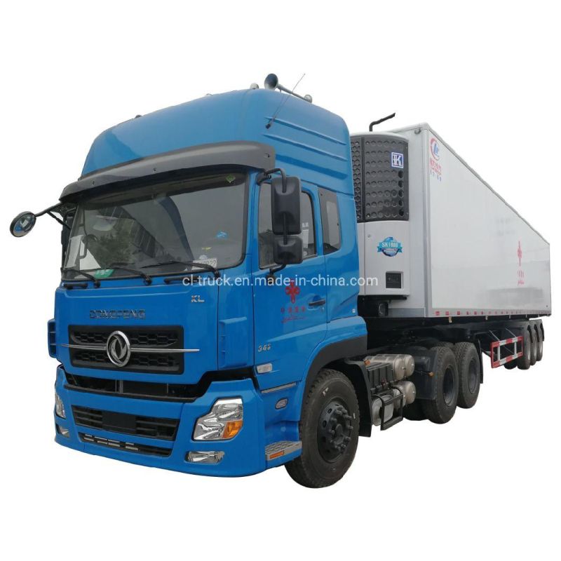 3 Axles 30tons 40tons Mobile Van Freezer Trailer for Sale