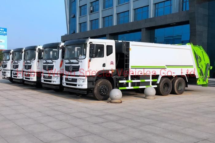 China Dongfeng/Isuzu/HOWO/Foton 20cbm 20, 000L Compressed Sanitation Rubbish Collector Equipment Vehicles 20tons Waste Collection Compactor Garbage Truck