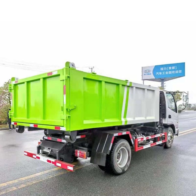 Kmc Hook Arm Garbage Truck Carrying Capacity 10 Tons Hook Lift Garbage Truck