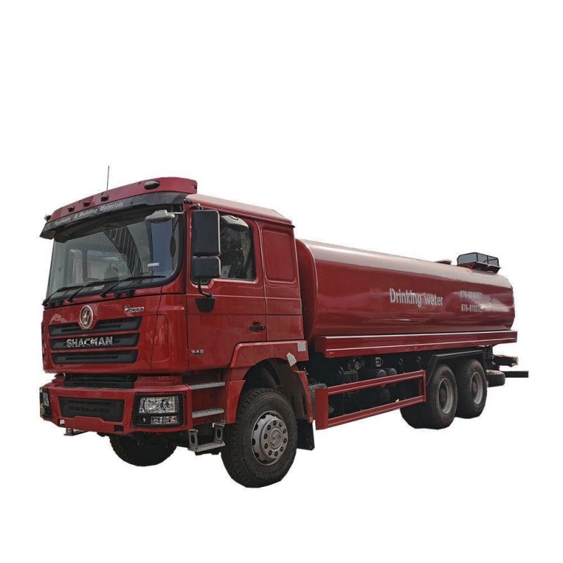 Shacman LHD or Rhd 6X4 20000liters 25000liters Watering Cart 22m3 6000 Gallon Municipal Sanitation Landscaping Sprinkler Truck