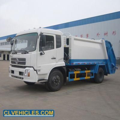 15 Ton 4X2 Capacity of Garbage Can Cleaning Compression Truck