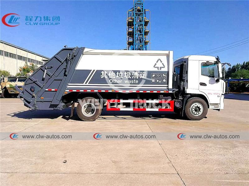 Shacman L3000 14000liters 14cbm 4X2 Compactor Garbage Truck Trash Collection Truck Garbage Removal Truck for Sanitation Services