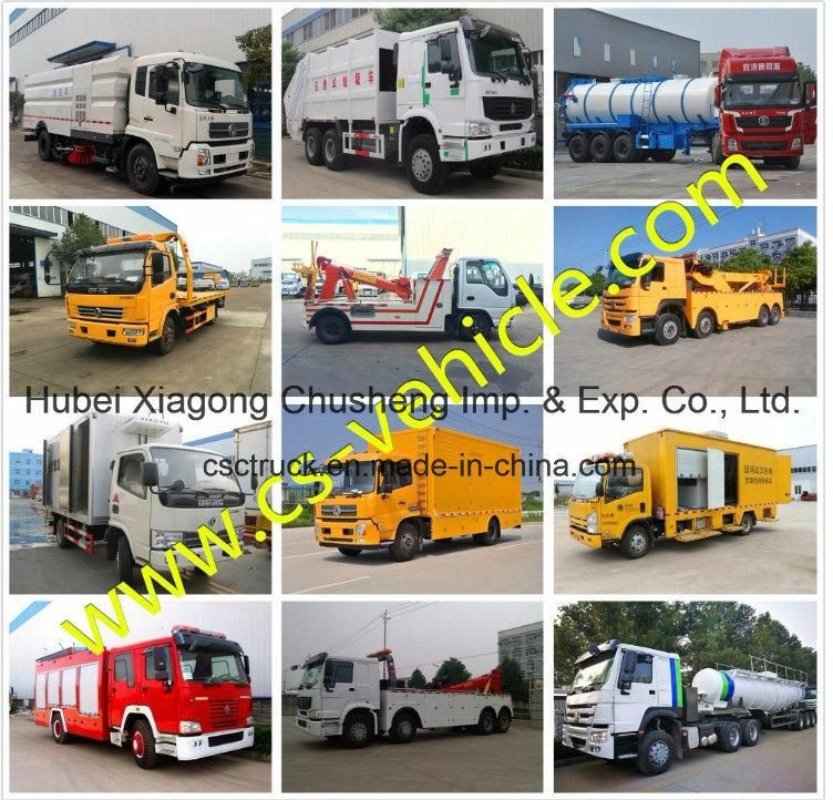 Sinotruk HOWO 6X4 8X4 50t 360 Degree All Rotation Tow Truck