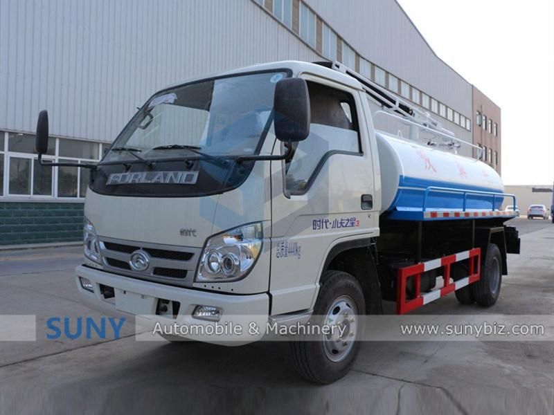 Small Foton 2cbm Mini Sewage and Fecal Suction Dump Truck Price