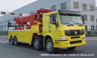 Sinotruck HOWO 8X4 Road Wrecker Truck Tow Truck Recovery Truck