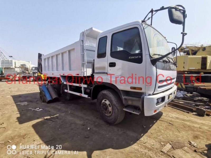 17m3 Left Hand Drive Japan Isuzu Dumper Cargo Vehicle Truck