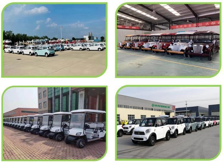 Factory Directly Supply Electric Vehicle Ready to Ship 5 Seater Electric Car with Alarm Light