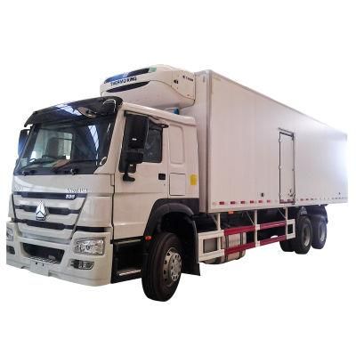 Good Quality Heavy Duty HOWO 6X4 Thermo King and Carrier 20 Ton Refrigerator Truck for Sale