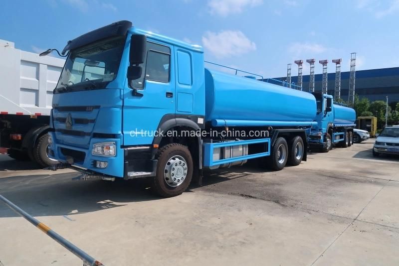 HOWO 6X4 Type 20000liters Water Bowser Truck