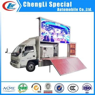 Outdoor Full Color Mobile LED Advertising Stage Truck