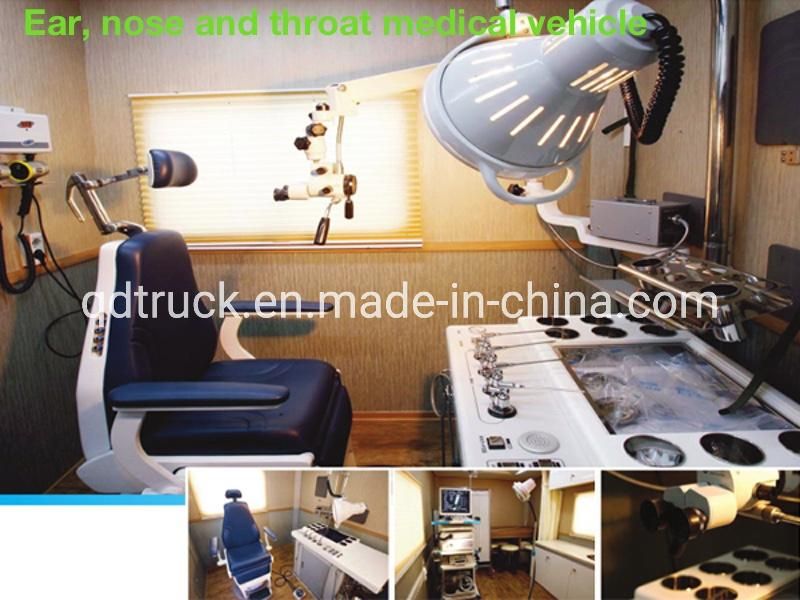 Healthy check-up special purpose vehicle physical examination mobile hospital truck