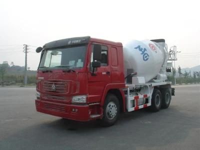 Howotruck Mounted Concrete Mixer with Pump for Sale