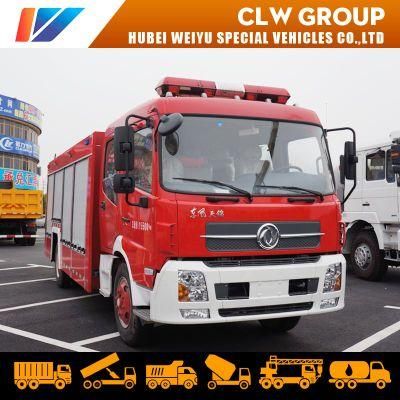 Dongfeng 6000L 6tons Emergency Rescue Vehicle Fire Fighter Fire Fighting Truck with Water and Foam