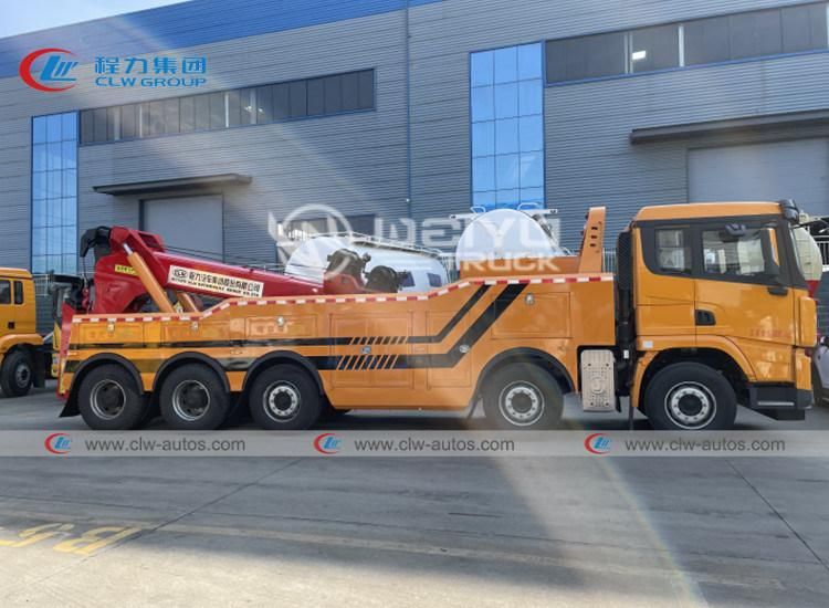 Shacman 10*6 16 Wheeler 30tons Tow Lift Joint Special Wrecker Bus Towing Road Recovery Rescue Vehicle Wrecker Truck