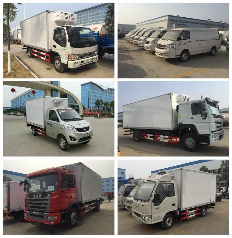 Foton 4X2 5 Ton Frozen Vaccine Transport Medical Waste Transport Refrigerated Truck for Malaysia Chile Saudi Arabia