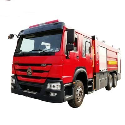 Good Quality Sinotruk HOWO 6X4 Water Foam High Spraying Fire Truck 16000liters