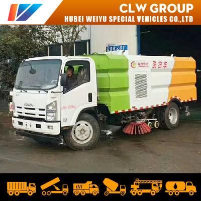 Raining Area Isuzu Hyundai 10cbm 10ton Road Street Sweeper Truck