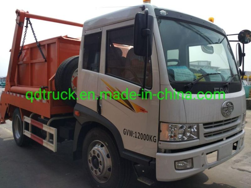 8~10m3 FAW Skip Loading Waste Garbage Truck Skip loader