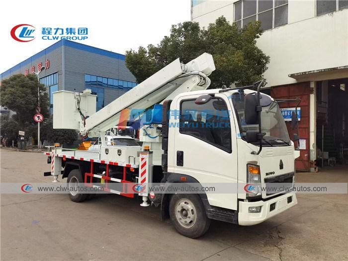 4X2 China Sinotruk HOWO 16meter Bucket Truck 18m Platform Truck 20m Cherry Picker Truck