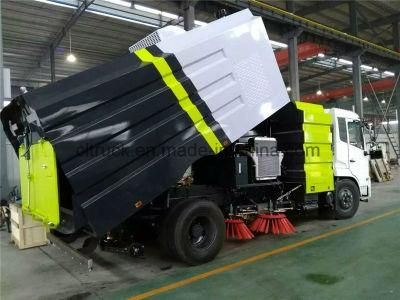 Foton 4X2 Sweeper Road Vacuum Pump Road Sweeper Truck
