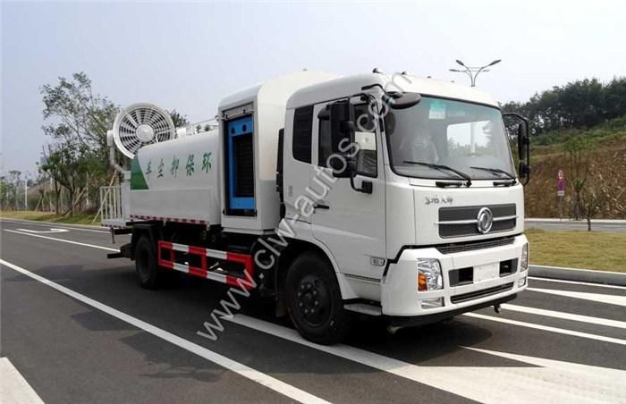 Dongfeng 8m3 8ton Water Sprinkler Cleaning Truck Construction Site Dust Proof Tanker