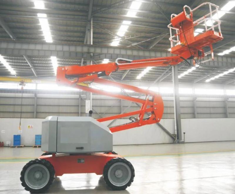 Articulating 18m 22m Boom Lift Man Aerial Working Platform