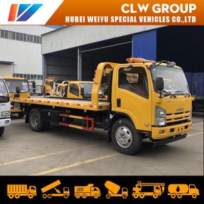 Japan Brand Isuzu Wrecker Tow Truck 6tons 8tons New Flatbed Recovery Car
