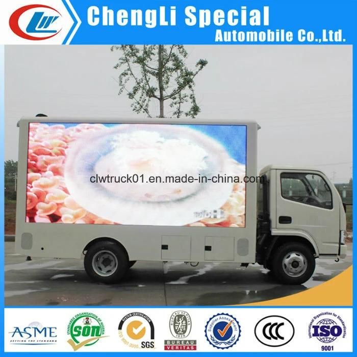 Rhd Sinotruck HOWO 6 Wheels Mobile Advertising LED Truck