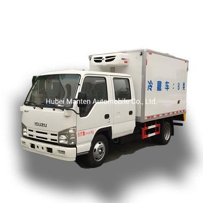 1-2tons Isuzu Mini Frozon Truck Ice Cream Milk Dairy