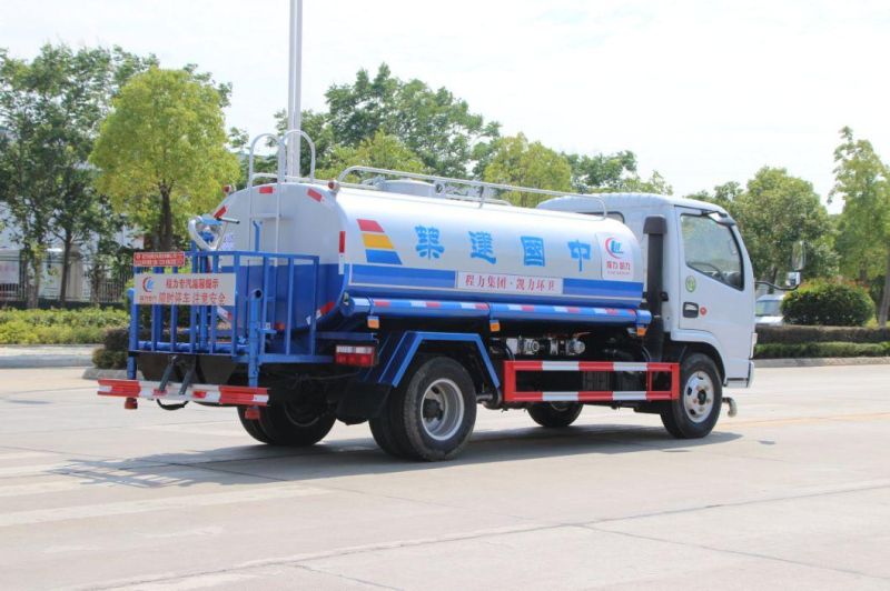 Dongfeng 6cbm/7cbm/8cbm Water Tank Bowser Truck 6ton/7ton/8ton Hot Sale Firefighting Truck