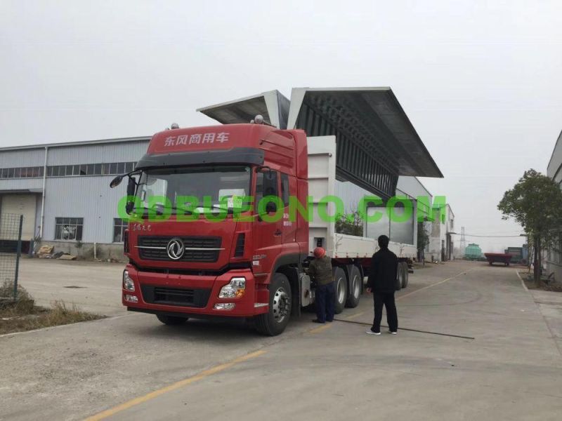 China Manufacturing Steel Heavy Open Wing Van Body for Cargo Truck