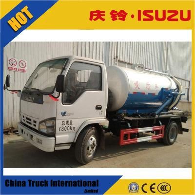 Isuzu Npr 600p 4*2 120HP Vacuum Tanker Truck