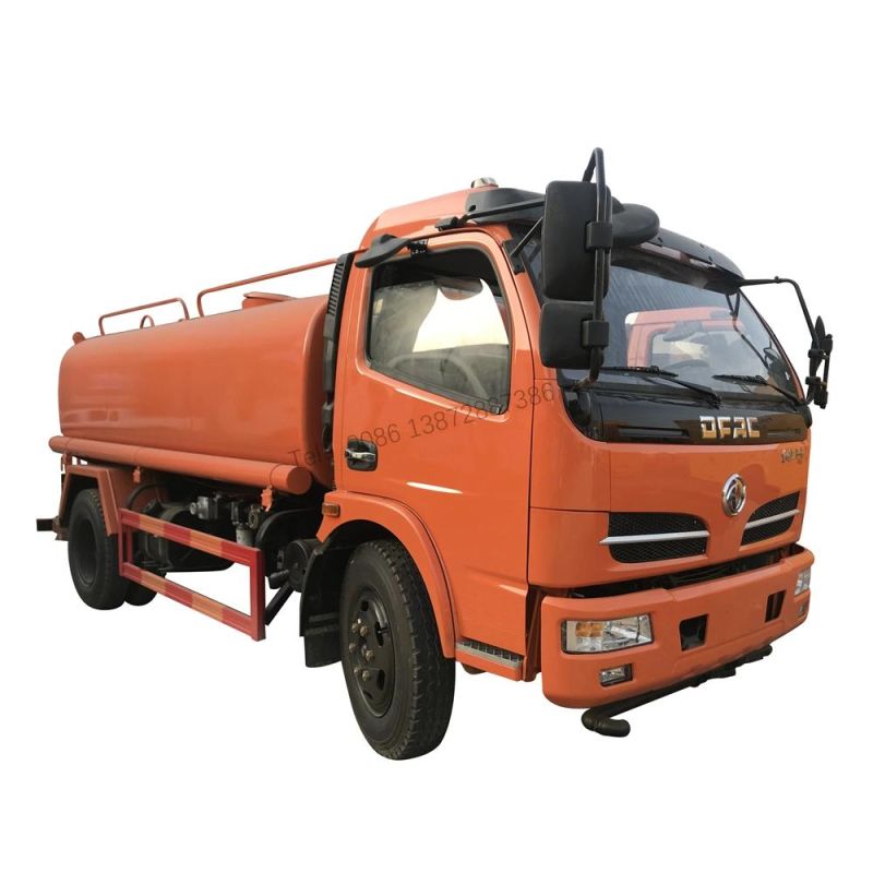 Dongfeng Dlk 7000liters Aluminum Stainless Steel Water Bowser Truck