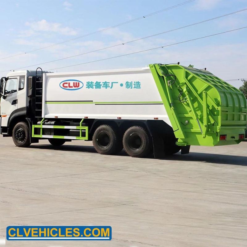 Heavy Duty 18cbm Garbage Refuse Truck Vehicle