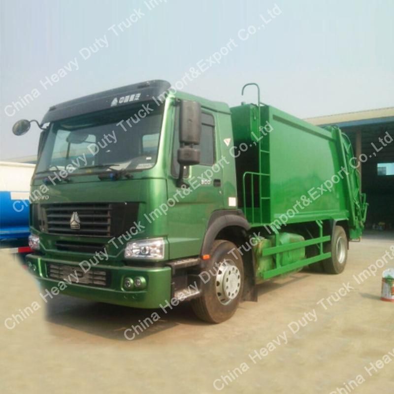 Sinotruk HOWO 4*2 266HP 12cbm Garbage Compactor Truck