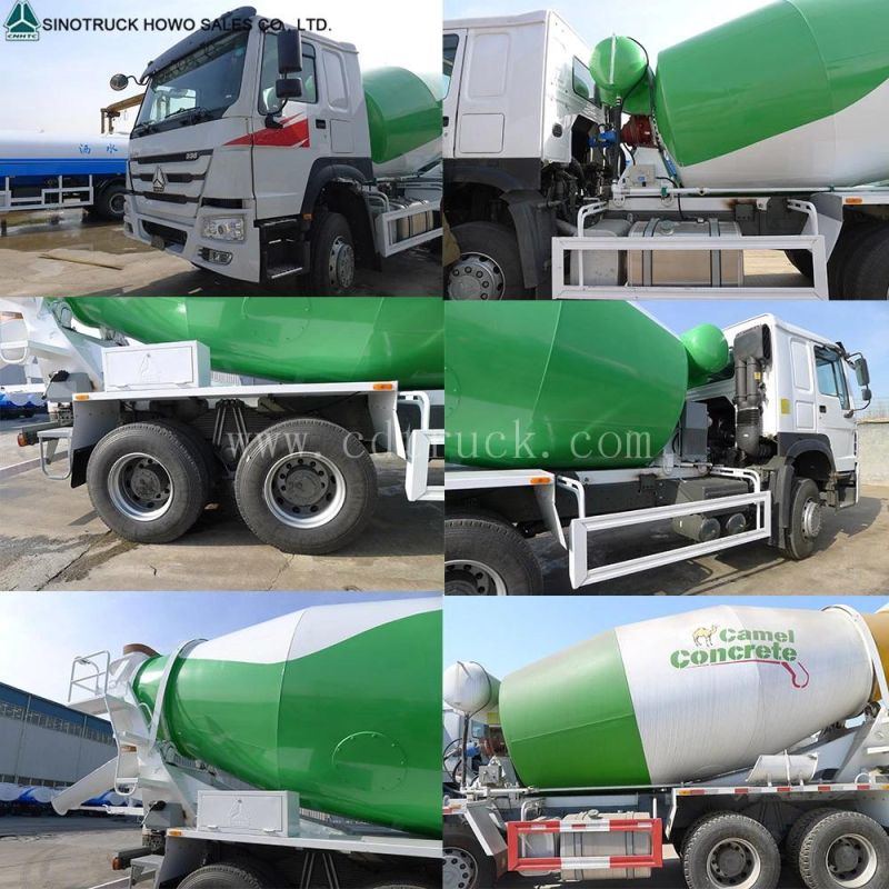 HOWO 6 8 10 12m3 Concrete Cement Mixer Truck