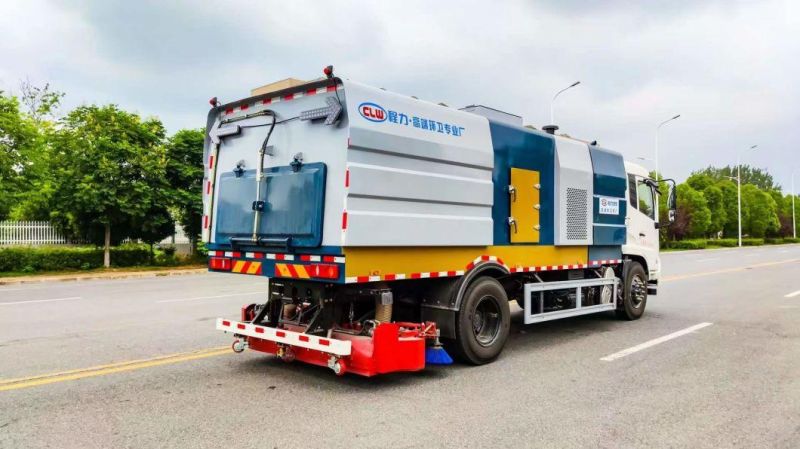 Factory Quality 8 Cbm 8000 Liters Road Washing Sweeper Truck