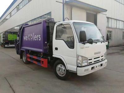 Light Truck 4X2 3m3 5cbm 8ton Waste Compactor Garbage Truck