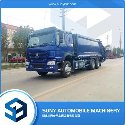 20 Cbm Sinotruk Bin Lorry Compactor Garbage Truck